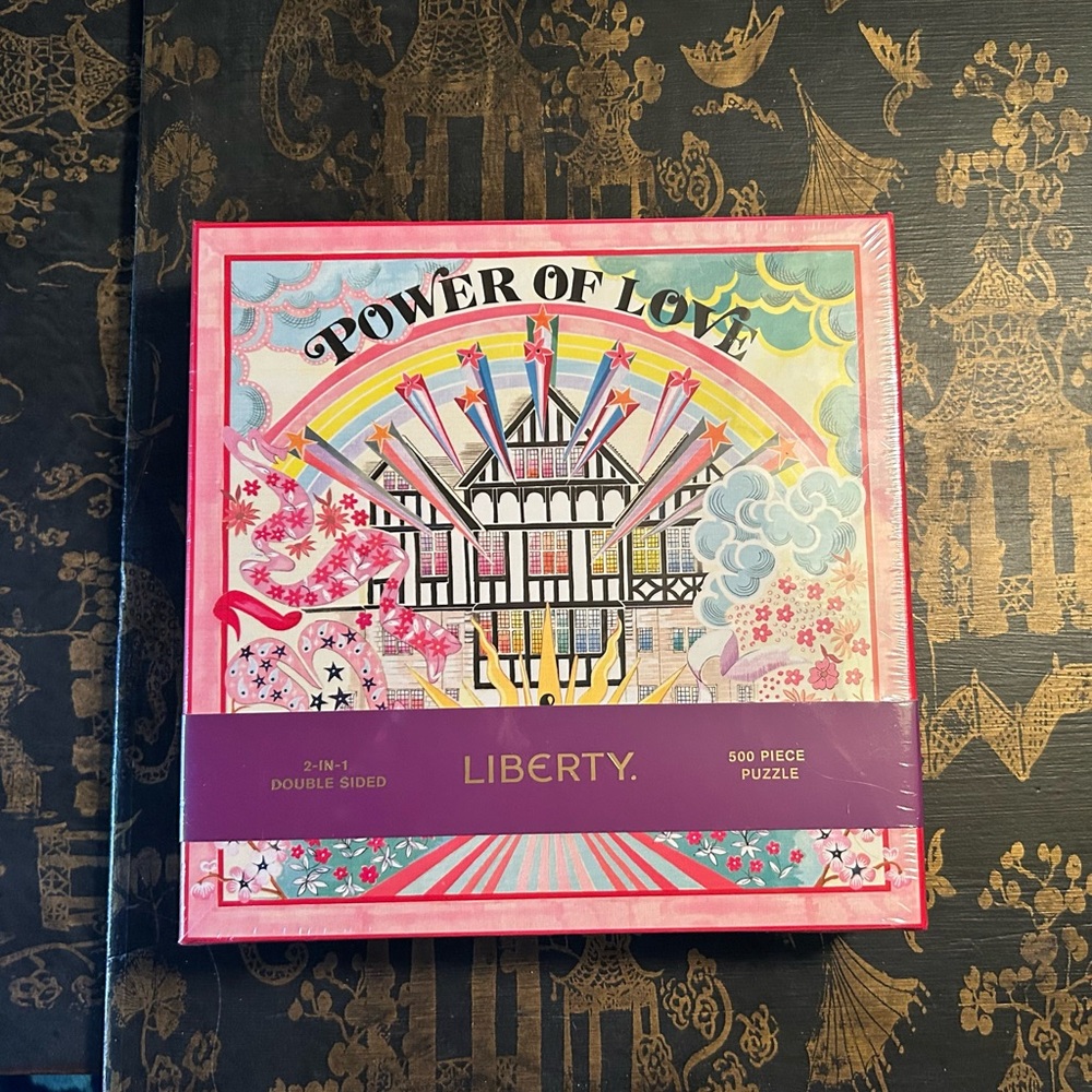 Liberty Power of Love 2-in-1 Double-Sided Jigsaw 500 Piece Puzzle